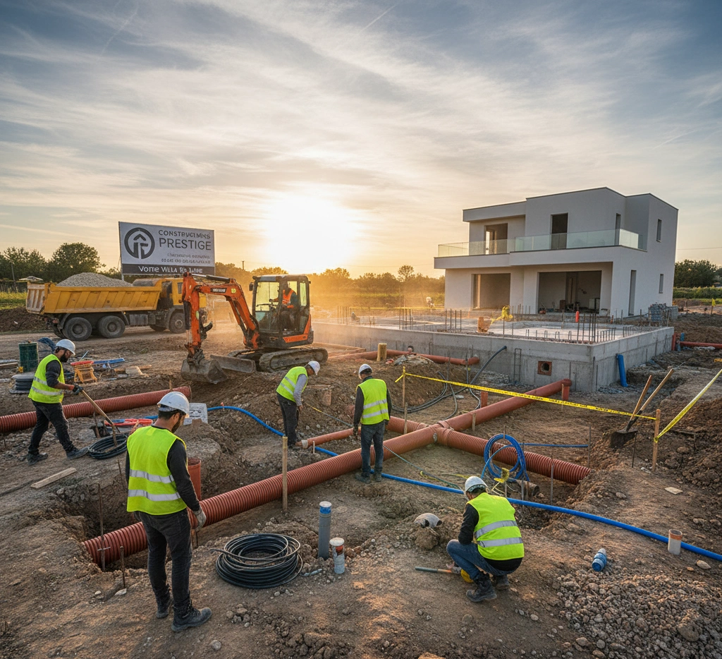 Travaux VRD et réseaux divers dans le Var 83